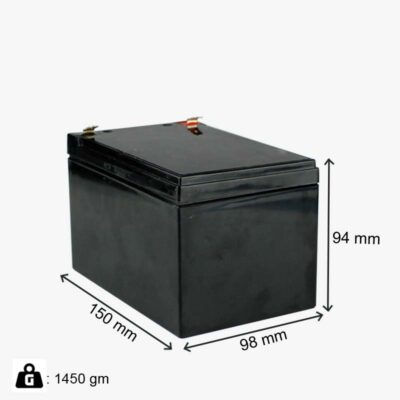 12V 15Ah Lithium (NMC) Battery with Enclosure and Warranty - Image 2