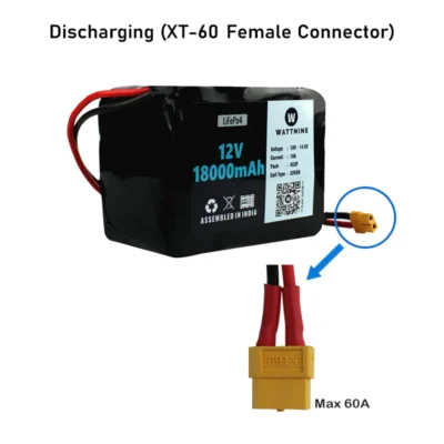 12V 18Ah Lithium Battery Pack - LiFePo4  with 1 year warranty - Image 5